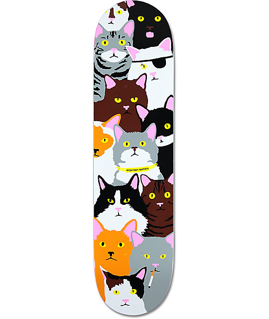 Enjoi Raemers Cat Collage 8.0" Skateboard Deck at Zumiez PDP